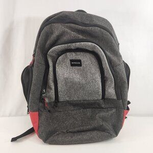 Quiksilver Backpack Grey Black Red